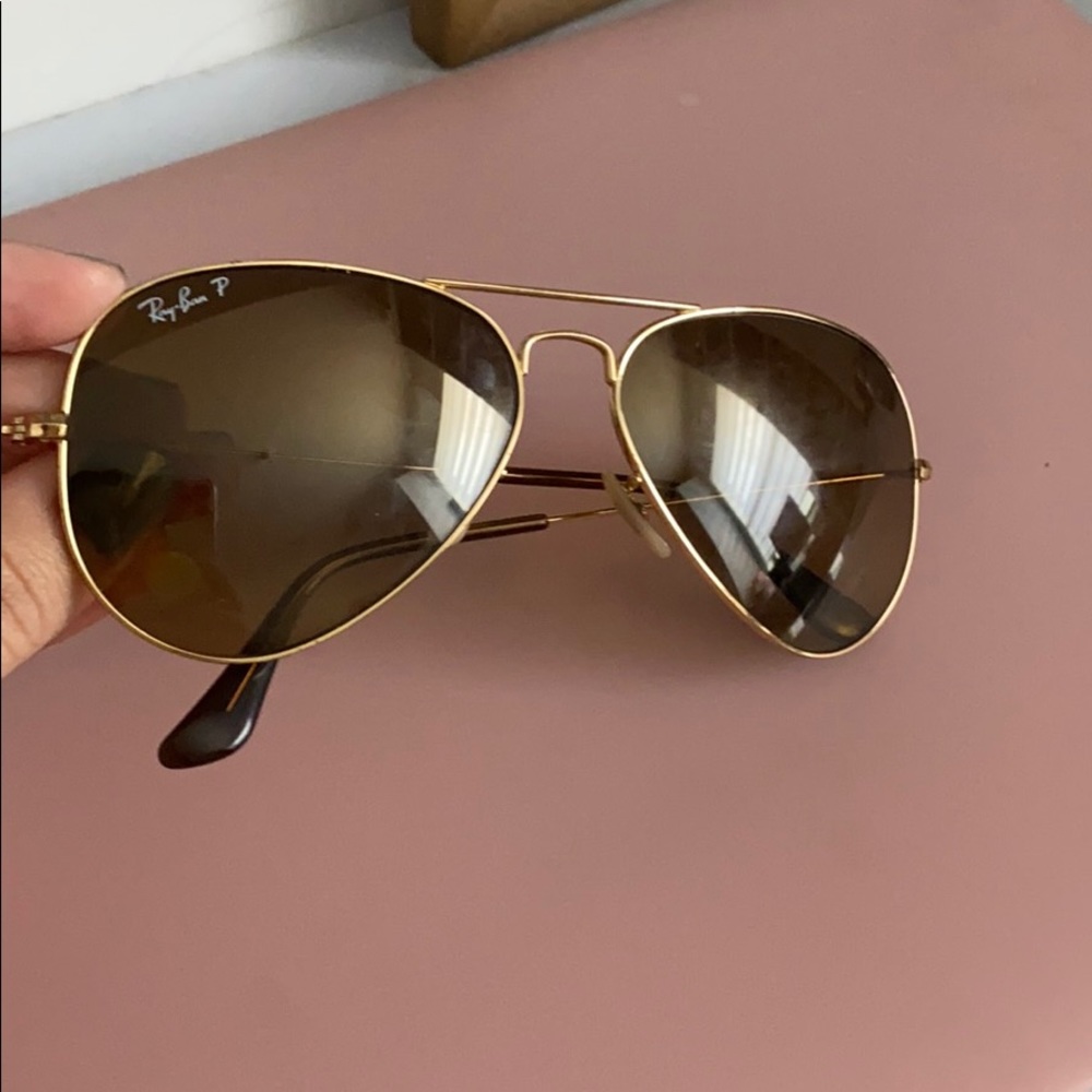 Rayban polarized aviators